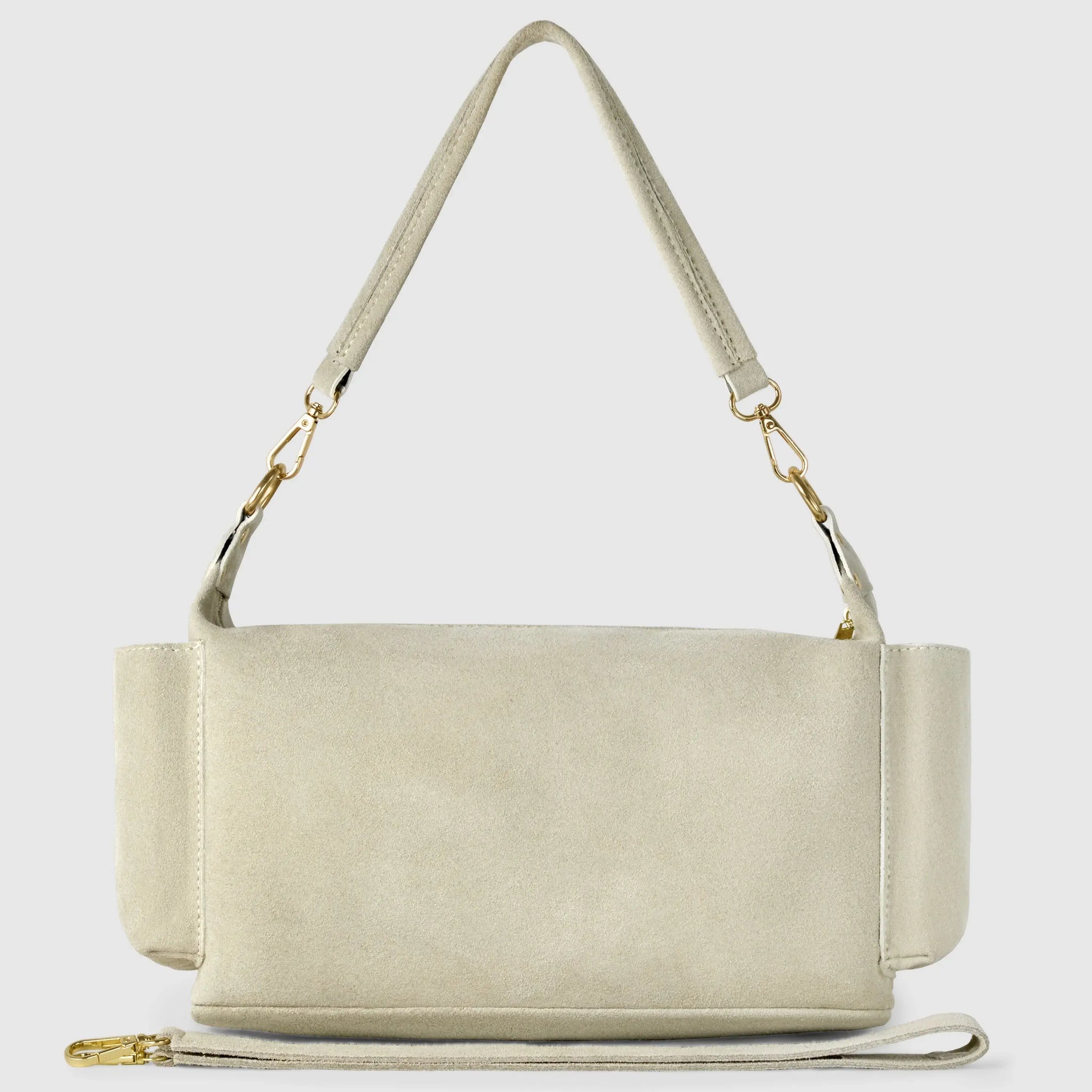 Italian Genuine Suede Shoulder Bag 323040 - TAKEASY - Flyclothing LLC