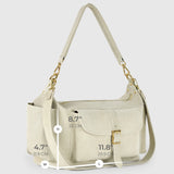 Italian Genuine Suede Shoulder Bag 323040 - TAKEASY - Flyclothing LLC