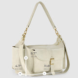 Italian Genuine Suede Shoulder Bag | Sondrio - TAKEASY - Flyclothing LLC