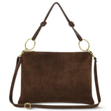 Italian Genuine Suede Shoulder Bag 171551 - TAKEASY - Flyclothing LLC