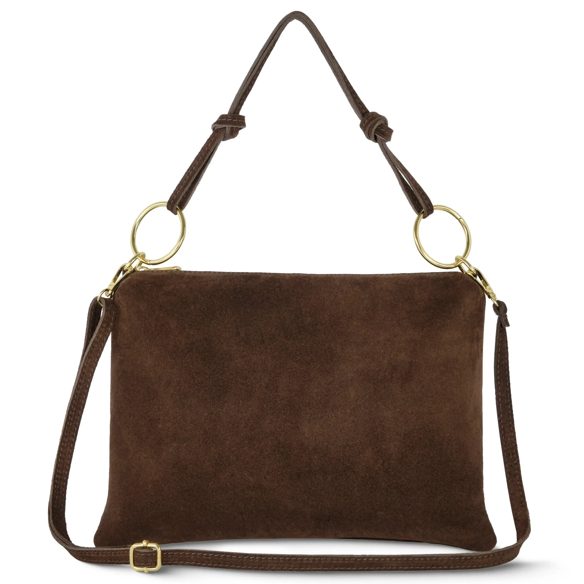 Italian Genuine Suede Shoulder Bag 171551 - TAKEASY - Flyclothing LLC