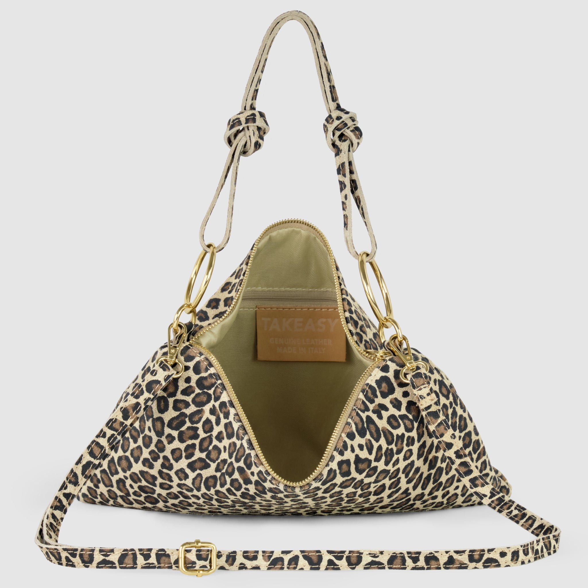 Italian Genuine Suede Shoulder Bag 171551 - TAKEASY - Flyclothing LLC