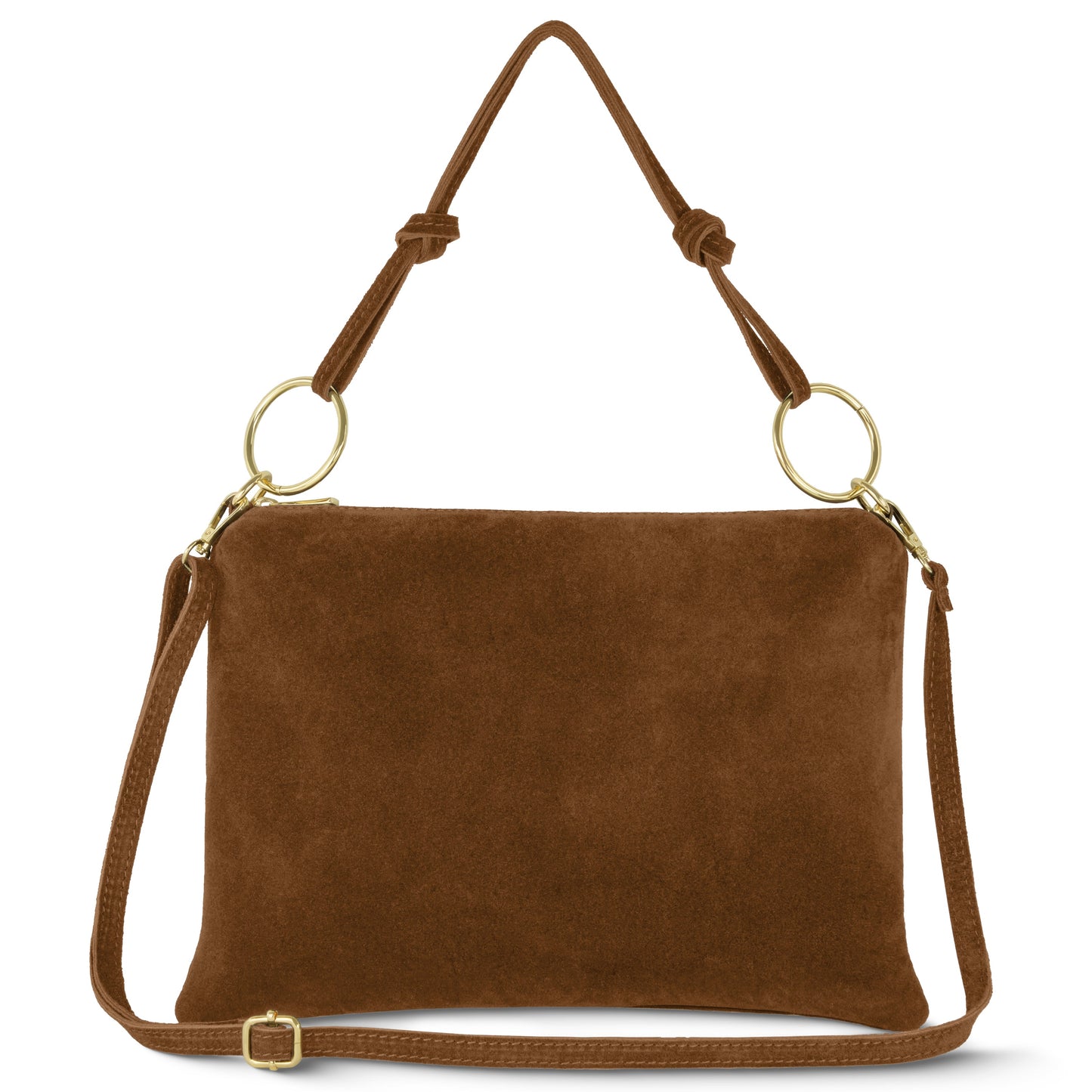 Italian Genuine Suede Shoulder Bag 171551 - TAKEASY - Flyclothing LLC