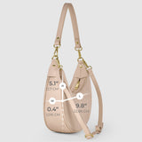 Italian Genuine Suede & Calf Leather Shoulder Bag 222024 - TAKEASY - Flyclothing LLC