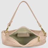 Italian Genuine Suede & Calf Leather Shoulder Bag 222024 - TAKEASY - Flyclothing LLC