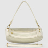Italian Genuine Suede & Calf Leather Shoulder Bag 222024 - TAKEASY - Flyclothing LLC