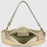 Italian Genuine Suede & Calf Leather Shoulder Bag 222024