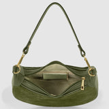Italian Genuine Suede & Calf Leather Shoulder Bag 222024 - TAKEASY - Flyclothing LLC