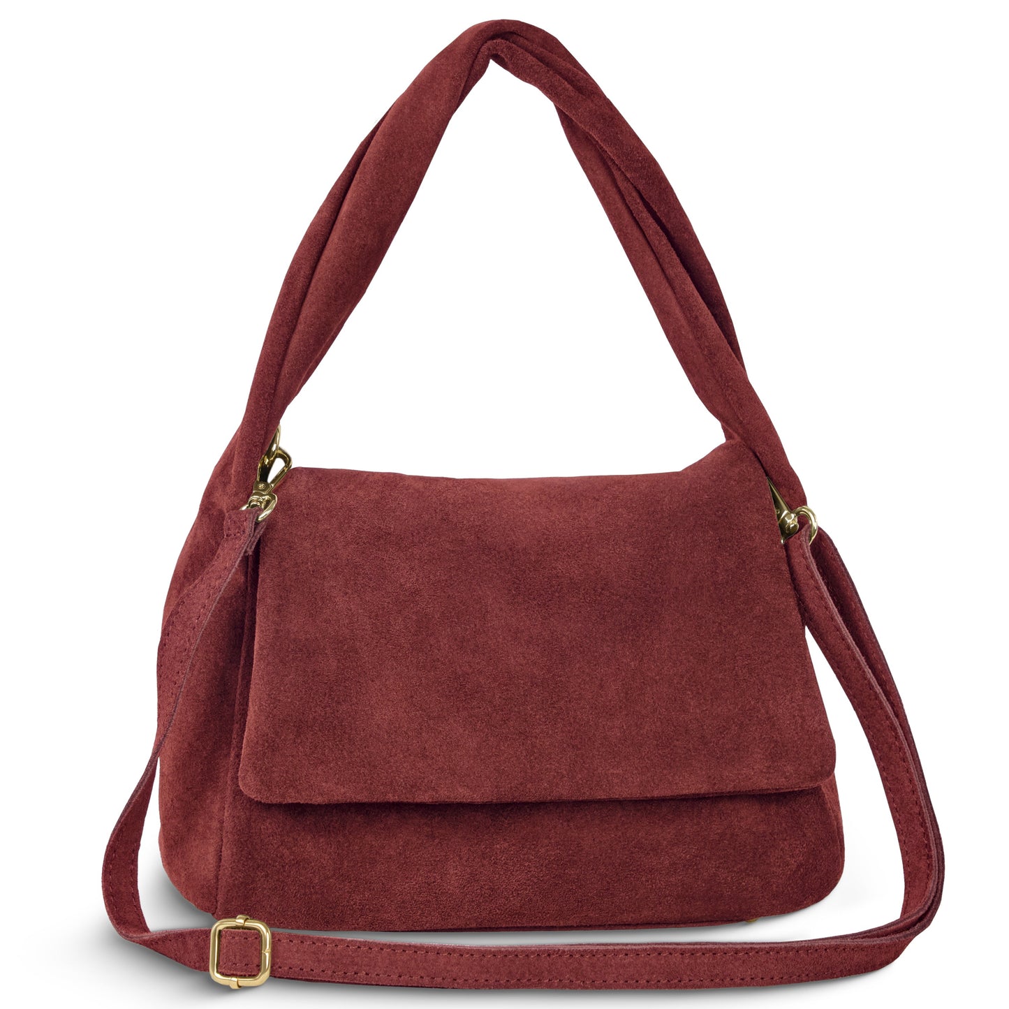 Italian Genuine Suede Top-Handle Bag 262495 - TAKEASY - Flyclothing LLC