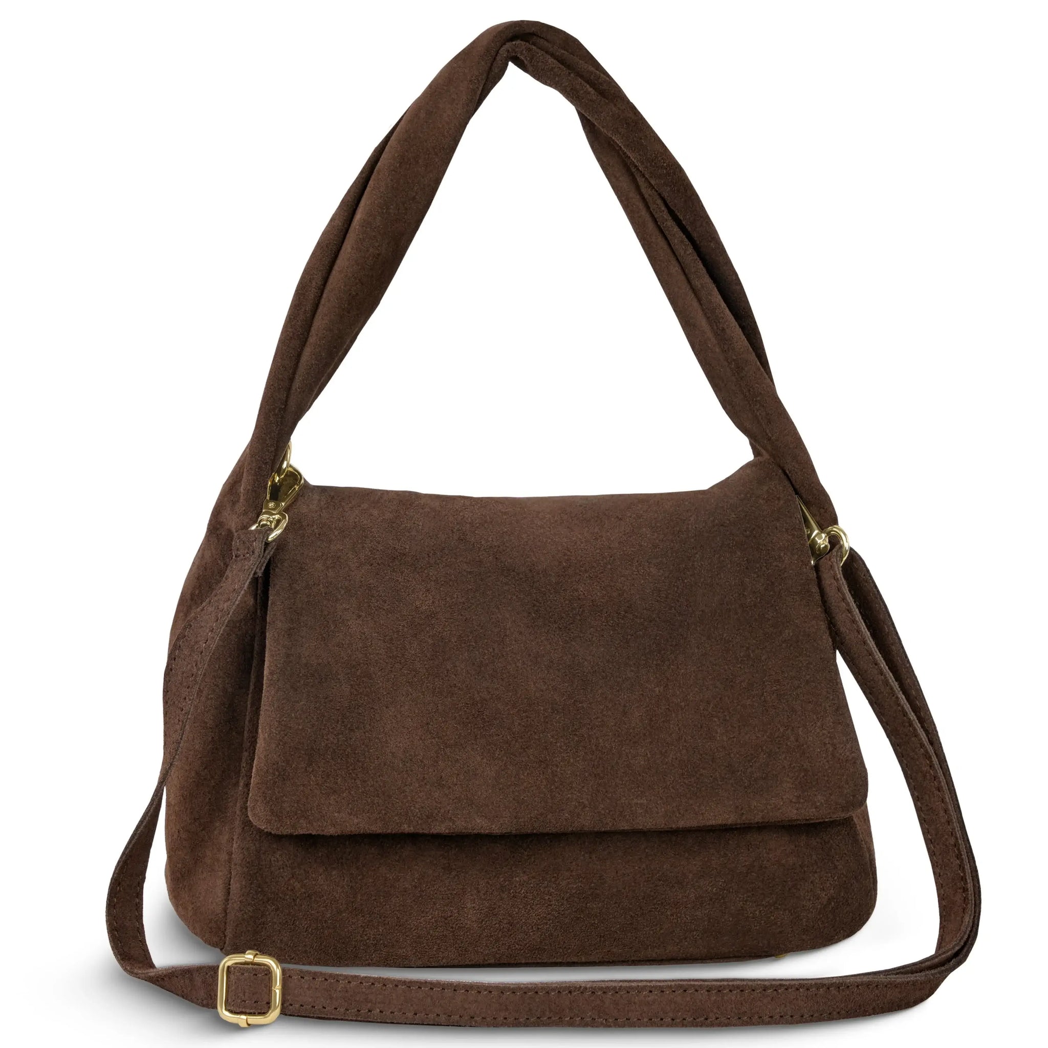 Italian Genuine Suede Top-Handle Bag 262495 - TAKEASY - Flyclothing LLC