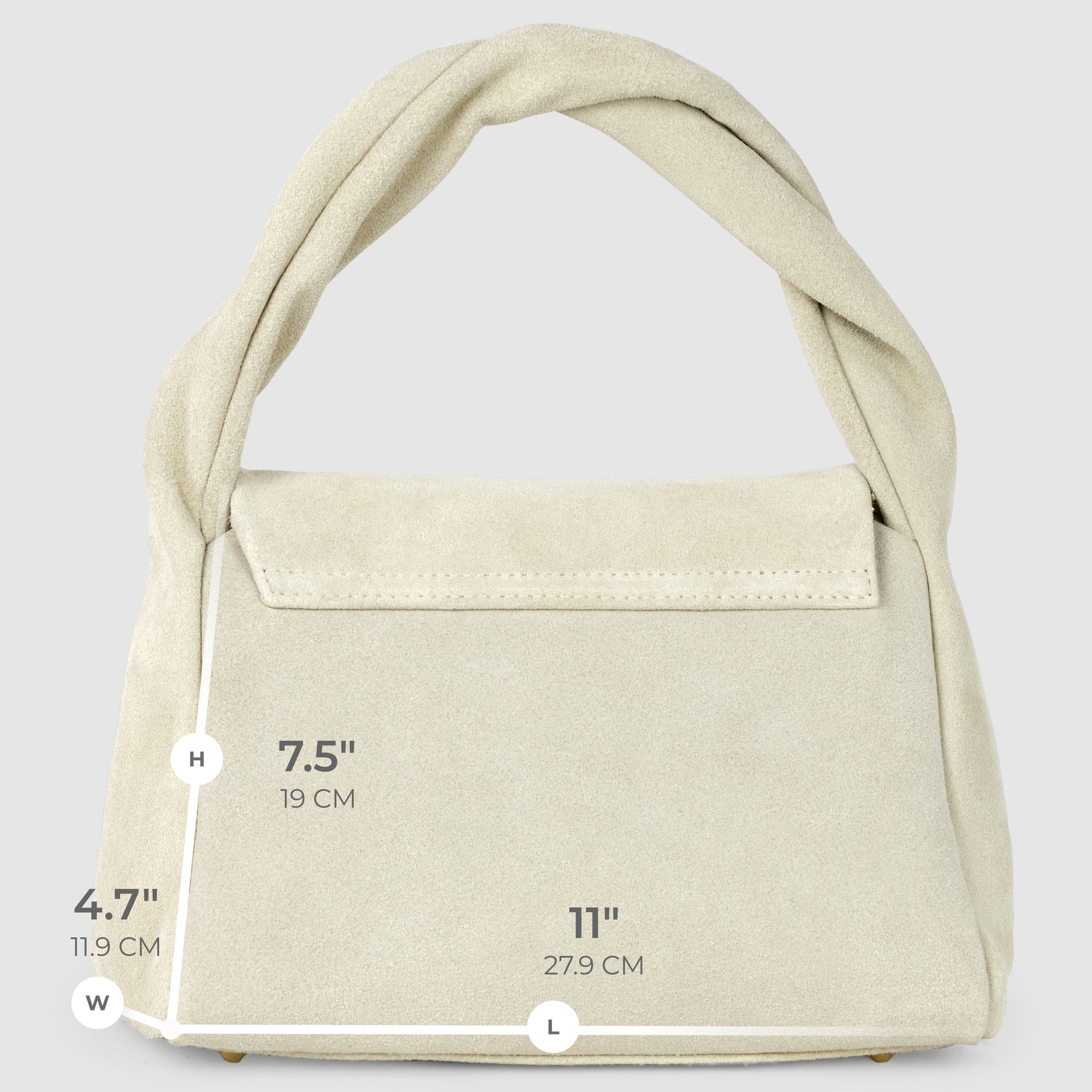 Italian Genuine Suede Top-Handle Bag 262495 - TAKEASY - Flyclothing LLC