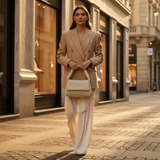 Italian Genuine Suede Top-Handle Bag 262495 - TAKEASY - Flyclothing LLC