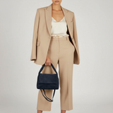 Italian Genuine Suede Top-Handle Bag 262495 - TAKEASY - Flyclothing LLC