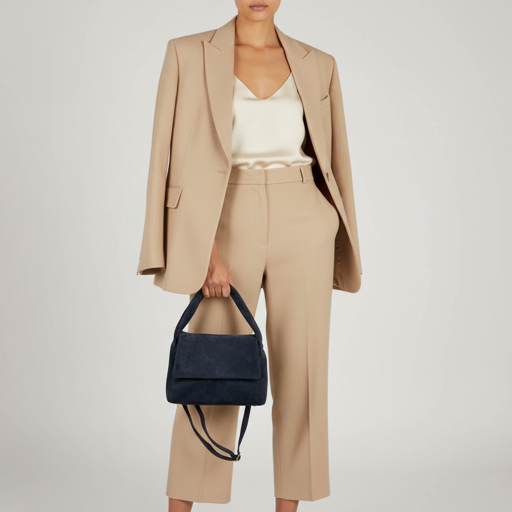 Italian Genuine Suede Top-Handle Bag 262495 - TAKEASY - Flyclothing LLC