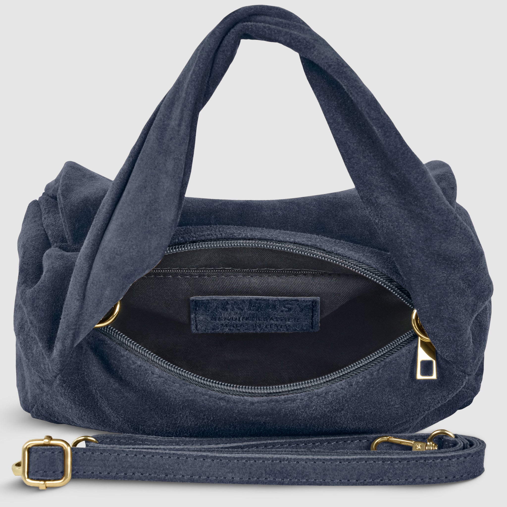 Italian Genuine Suede Top-Handle Bag 262495 - TAKEASY - Flyclothing LLC