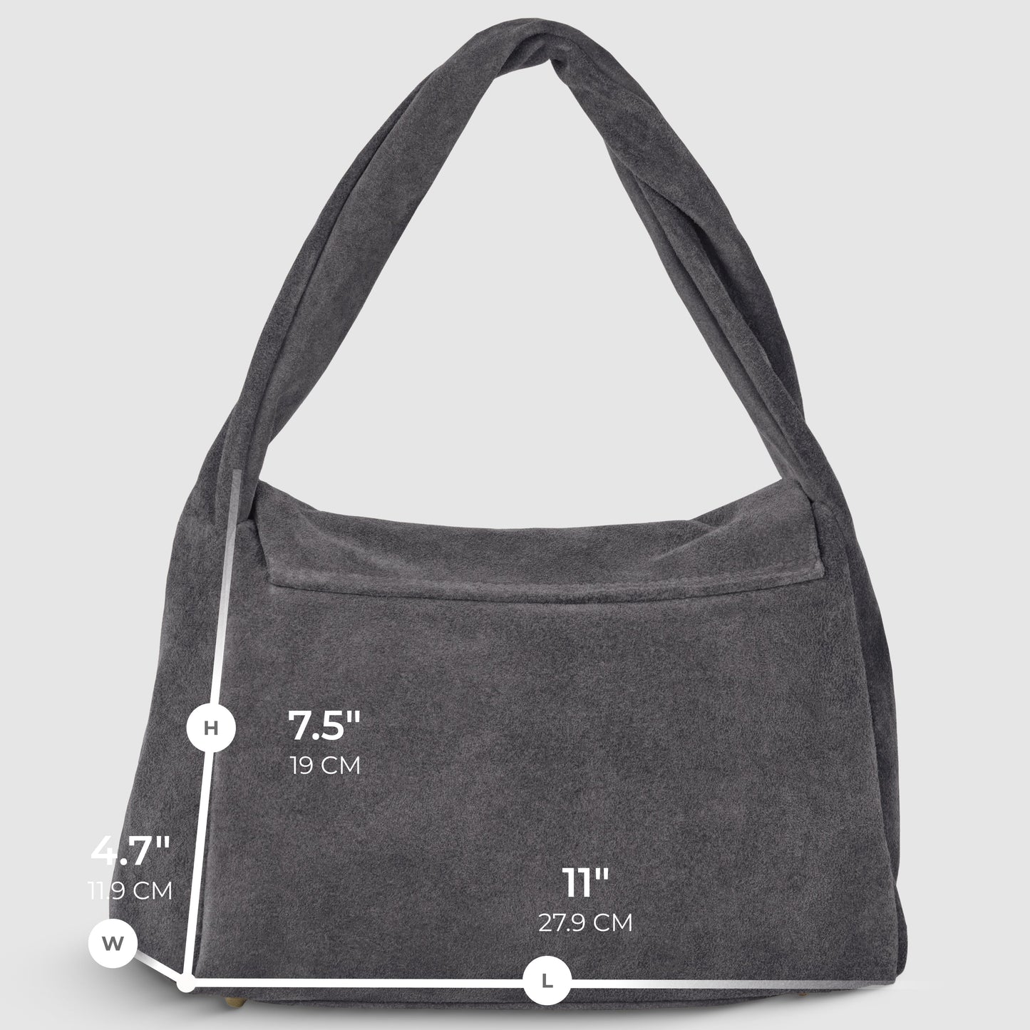 Italian Genuine Suede Top-Handle Bag 262495 - TAKEASY - Flyclothing LLC