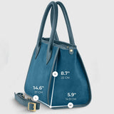 Italian Genuine Suede Top-Handle Bag 292711 - TAKEASY - Flyclothing LLC