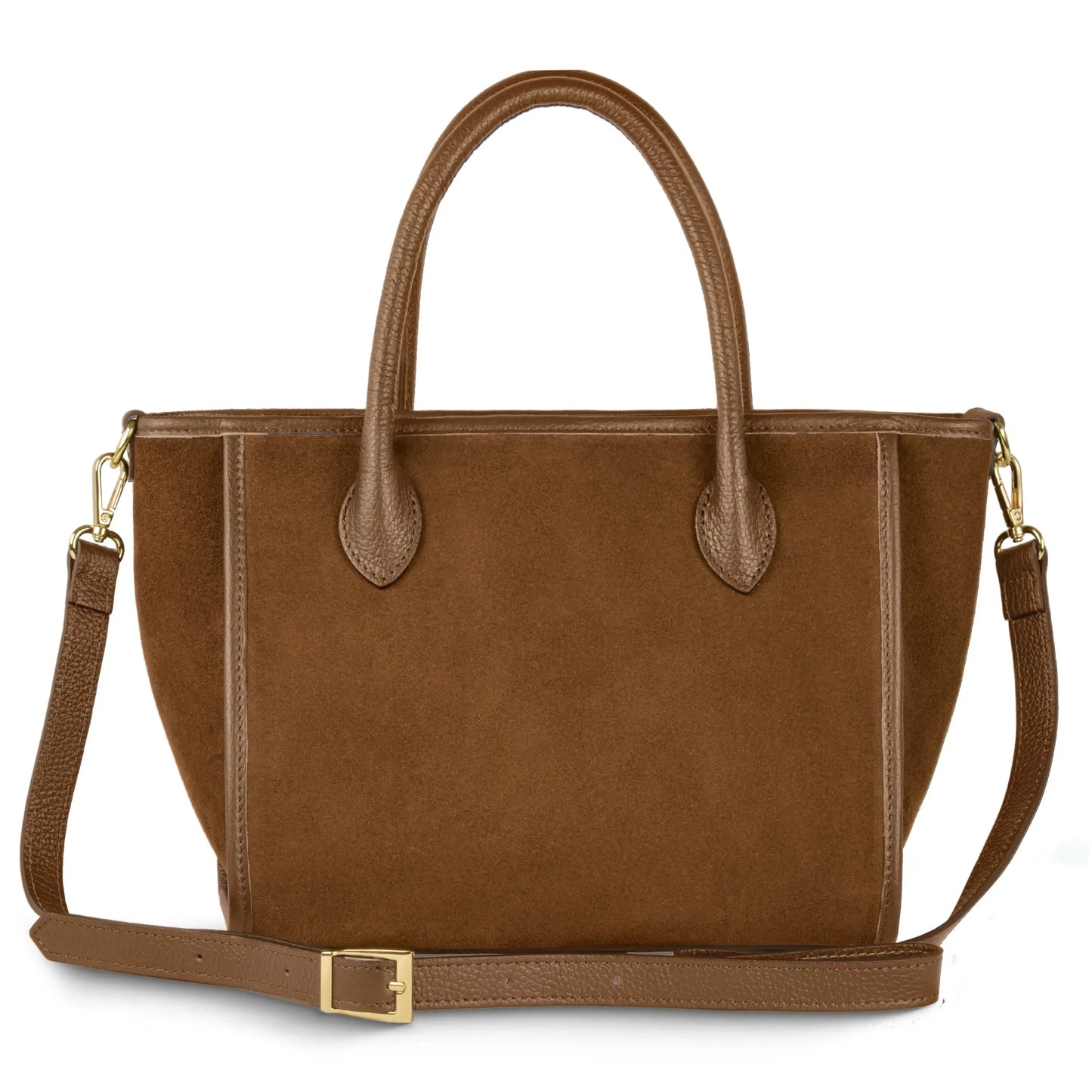 Italian Genuine Suede Top-Handle Bag 292711 - TAKEASY - Flyclothing LLC