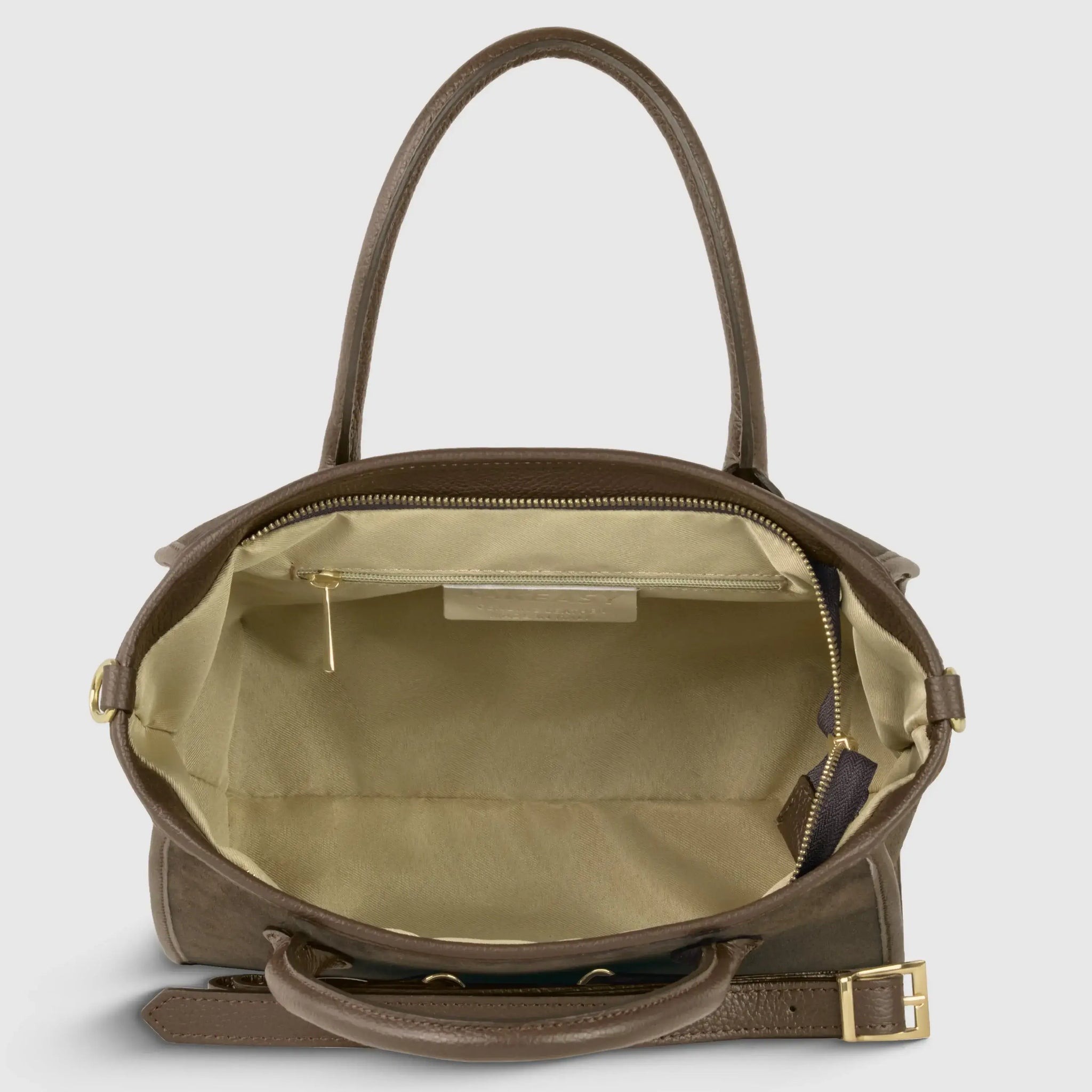 Italian Genuine Suede Top-Handle Bag 292711 - TAKEASY - Flyclothing LLC