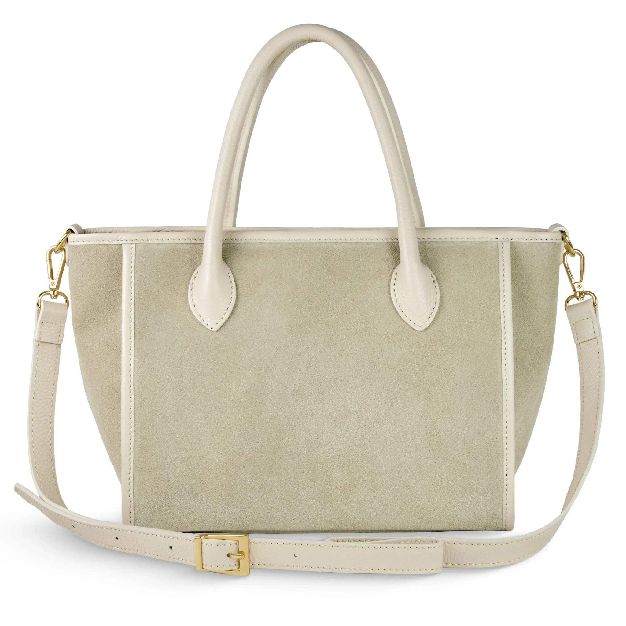 Italian Genuine Suede Top-Handle Bag 292711 - TAKEASY - Flyclothing LLC