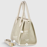 Italian Genuine Suede Top-Handle Bag 292711 - TAKEASY - Flyclothing LLC