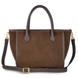 Italian Genuine Suede Top-Handle Bag 292711 - TAKEASY - Flyclothing LLC