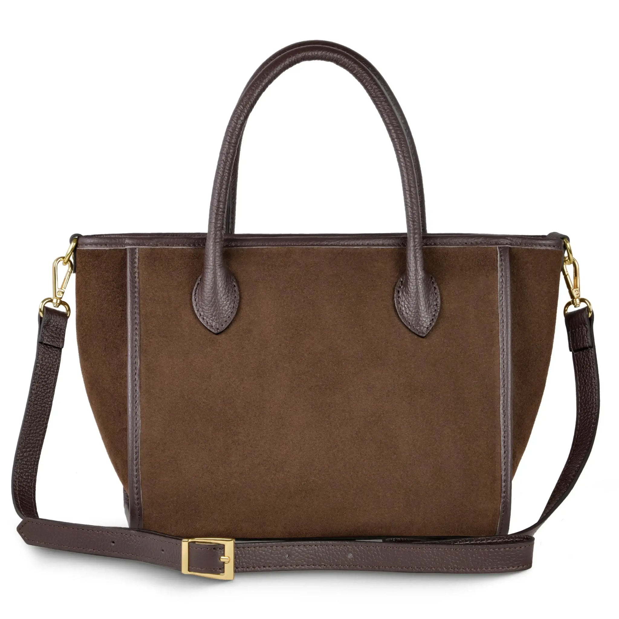 Italian Genuine Suede Top-Handle Bag 292711 - TAKEASY - Flyclothing LLC