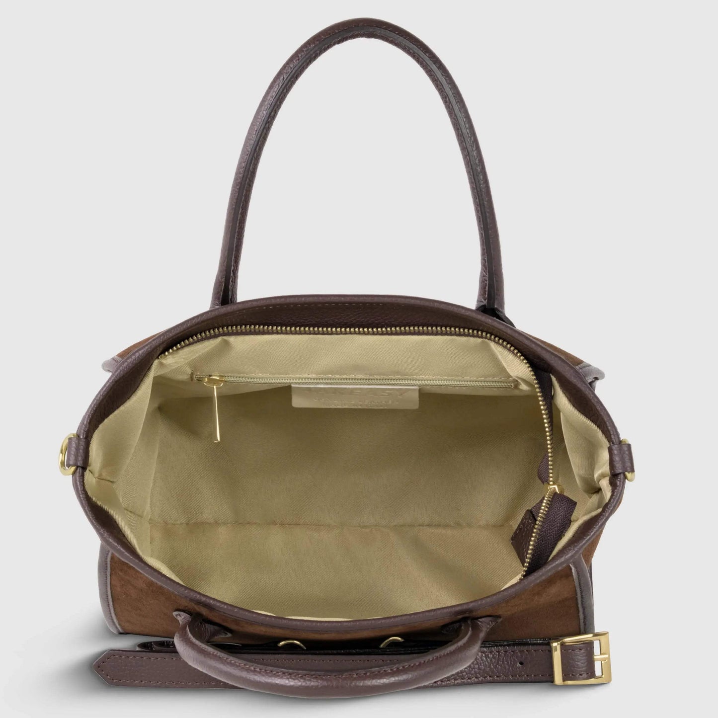 Italian Genuine Suede Top-Handle Bag 292711 - TAKEASY - Flyclothing LLC