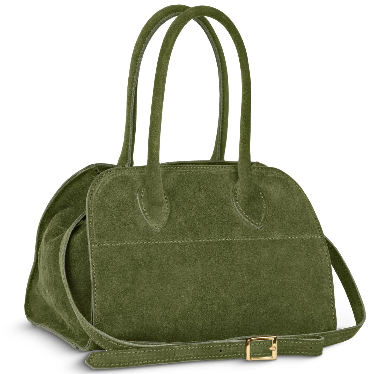 Italian Genuine Suede Top-Handle Bag 302811 - TAKEASY - Flyclothing LLC