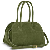 Italian Genuine Suede Top-Handle Bag 302811 - TAKEASY - Flyclothing LLC