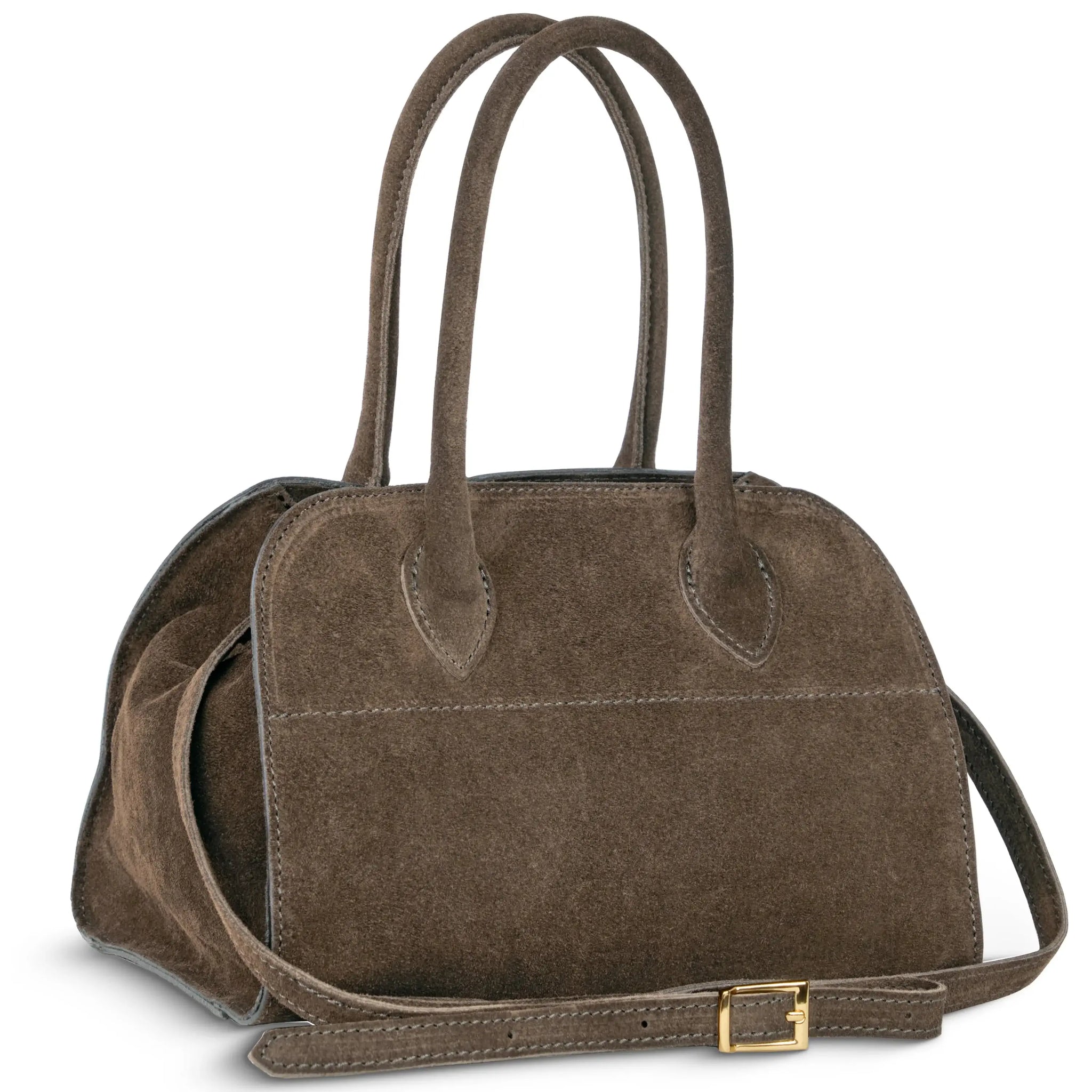 Italian Genuine Suede Top-Handle Bag 302811 - TAKEASY - Flyclothing LLC