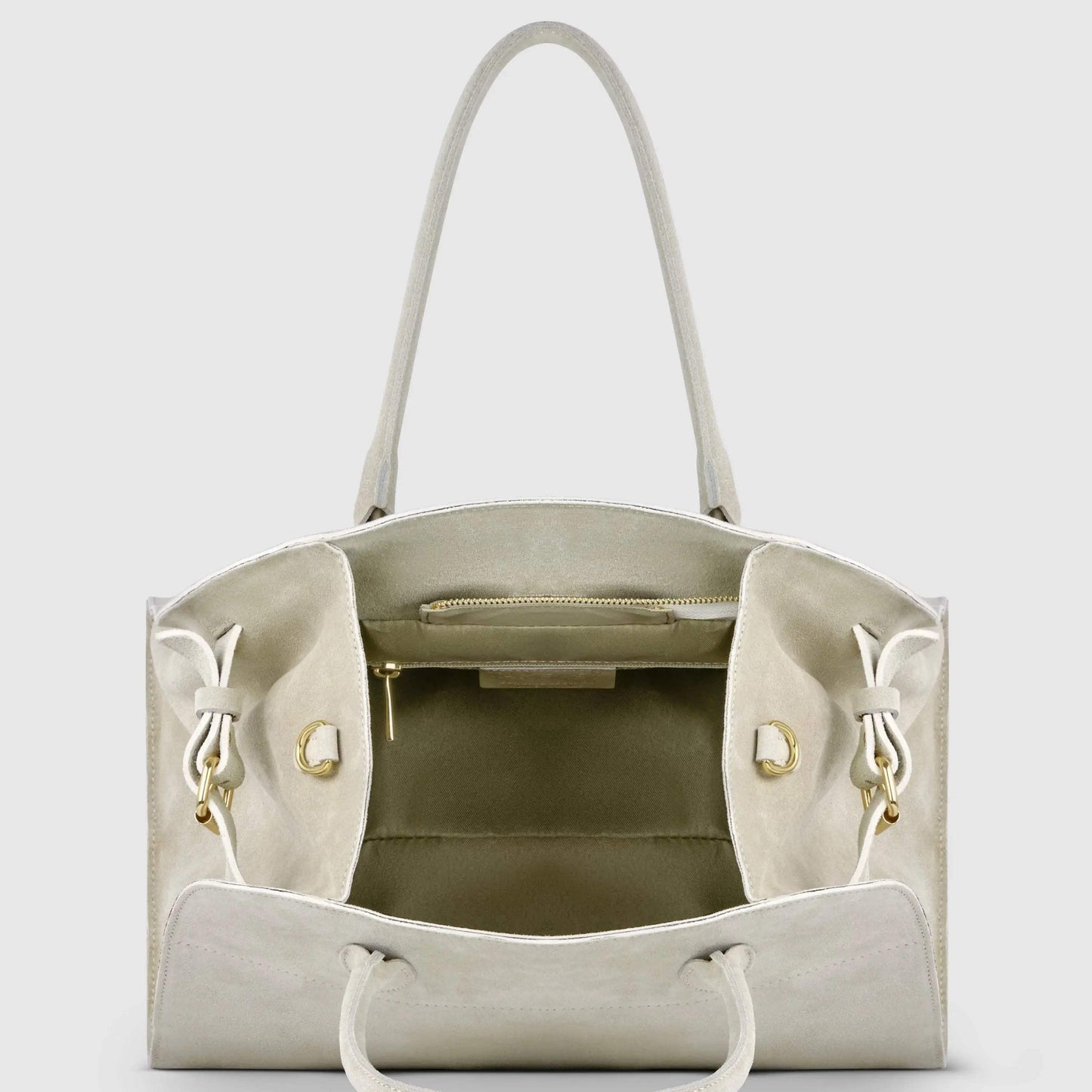 Italian Genuine Suede Top-Handle Bag 413912 - TAKEASY - Flyclothing LLC