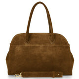 Italian Genuine Suede Top-Handle Bag 413912 - TAKEASY - Flyclothing LLC