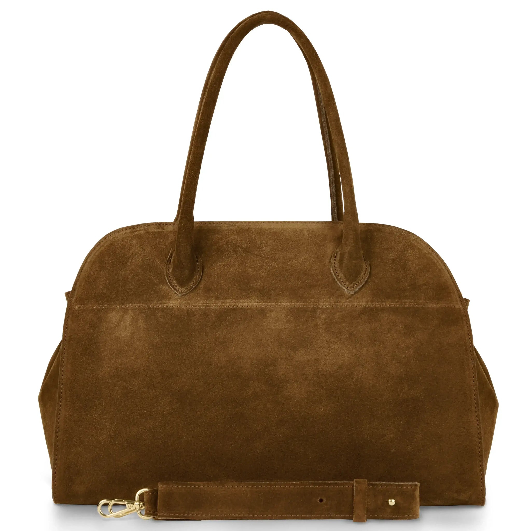 Italian Genuine Suede Top-Handle Bag 413912 - TAKEASY - Flyclothing LLC