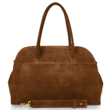 Italian Genuine Suede Top-Handle Bag 413912 - TAKEASY - Flyclothing LLC