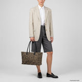 Italian Genuine Suede Tote Bag 242235 - TAKEASY - Flyclothing LLC