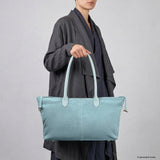 Italian Genuine Suede Tote Bag 242235 - TAKEASY - Flyclothing LLC
