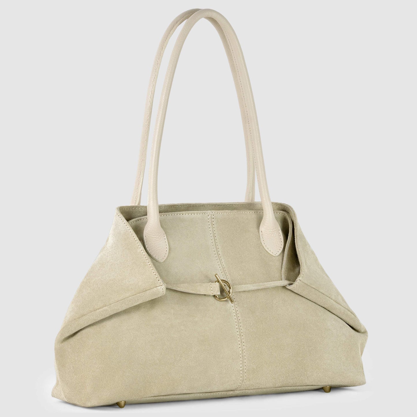 Italian Genuine Suede Tote Bag 242235 - TAKEASY - Flyclothing LLC