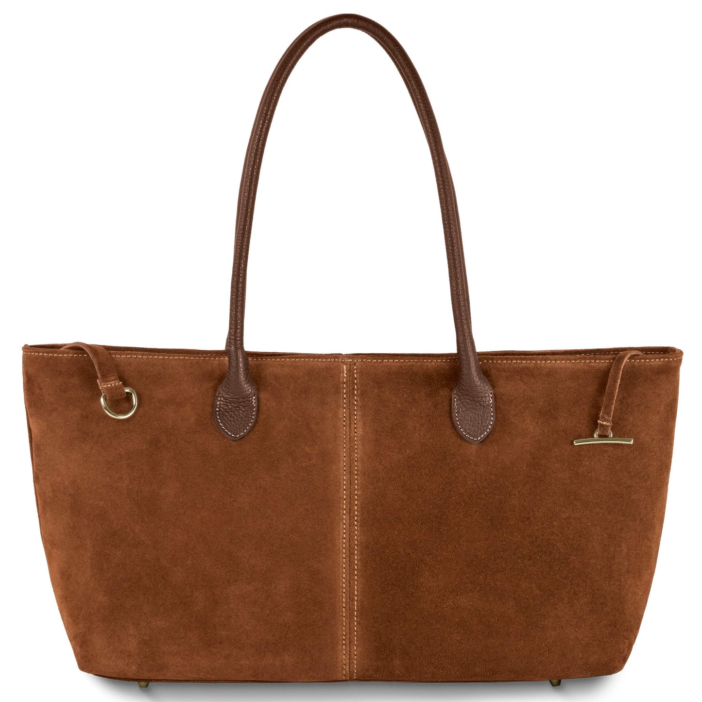 Italian Genuine Suede Tote Bag 242235 - TAKEASY - Flyclothing LLC