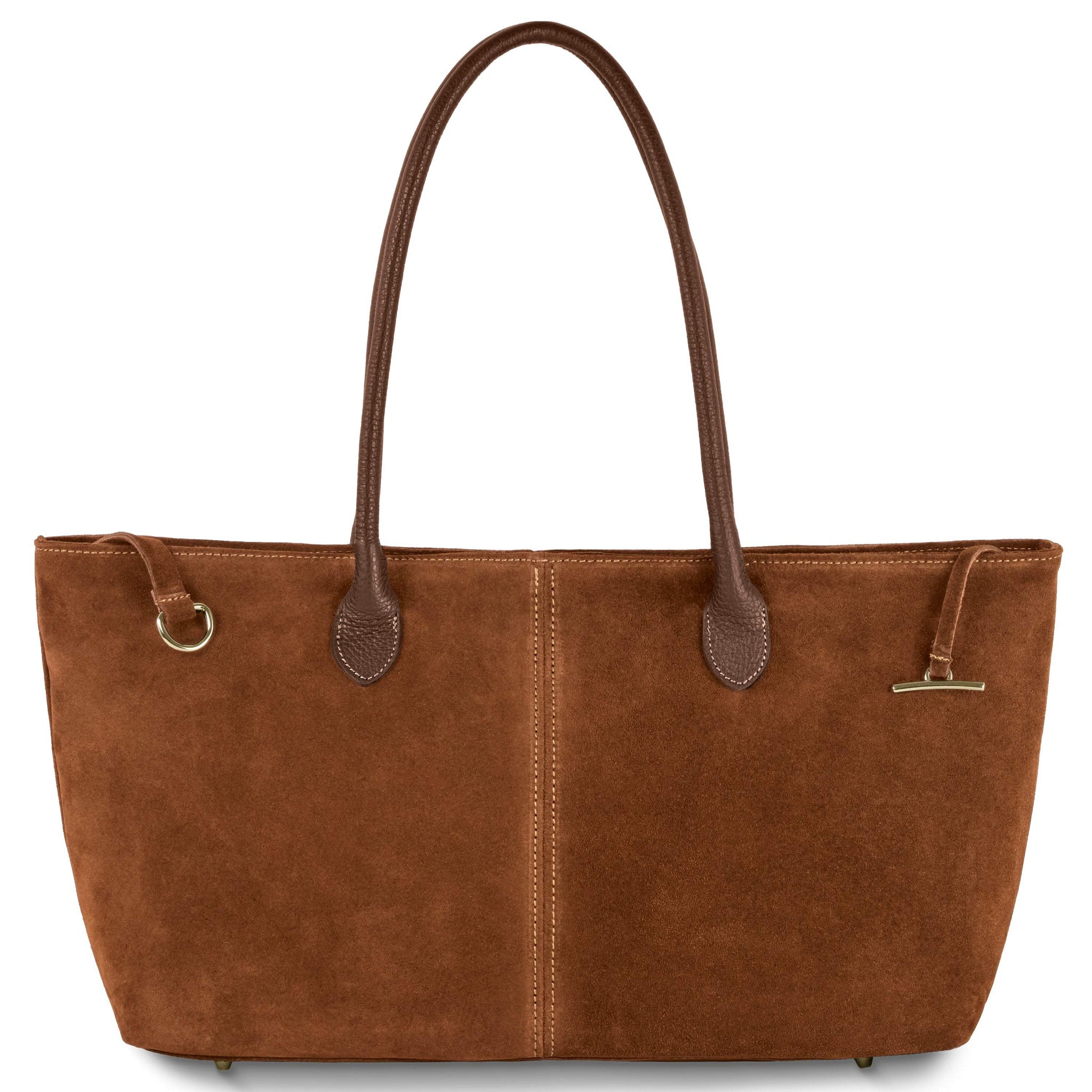 Italian Genuine Suede Tote Bag 242235 - TAKEASY - Flyclothing LLC