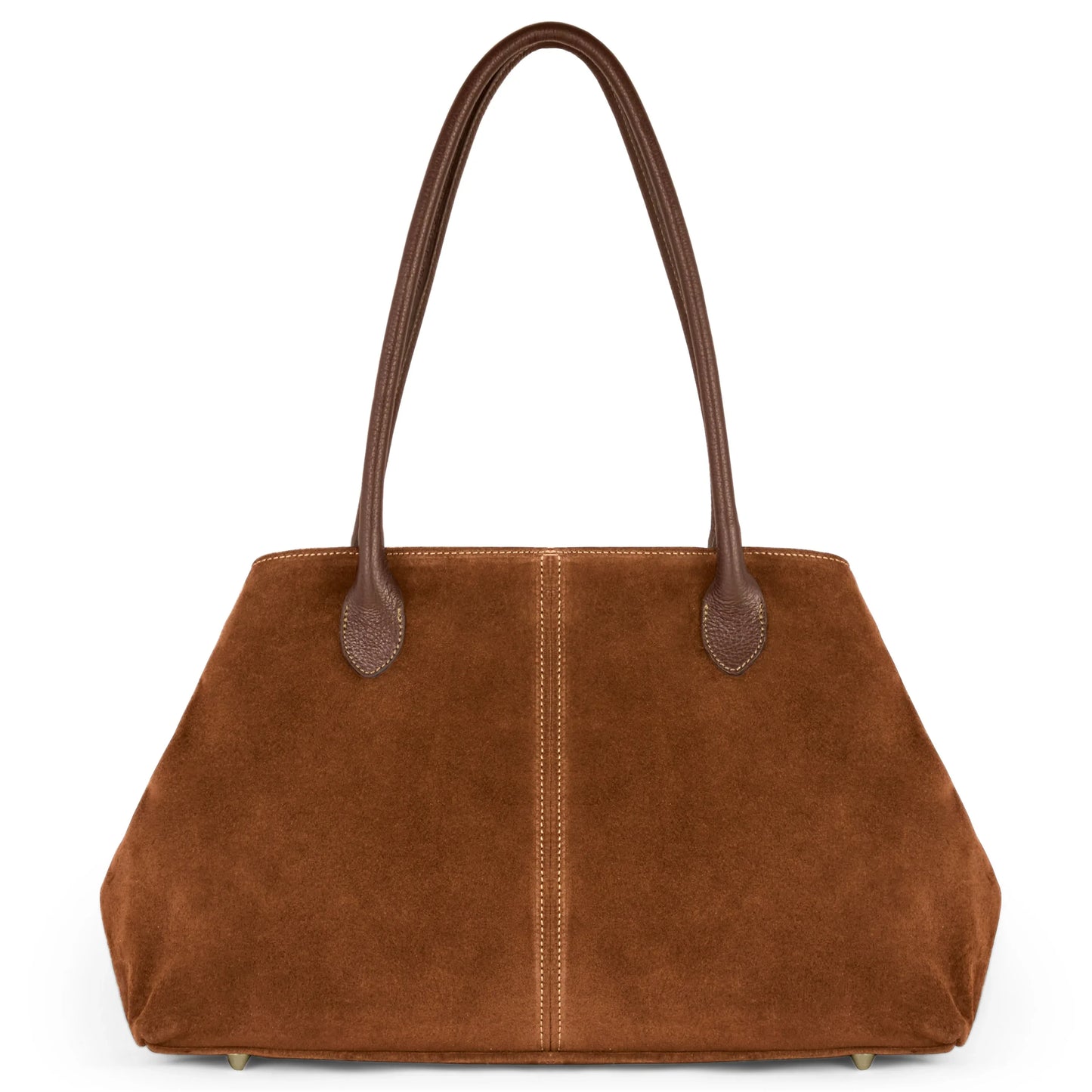 Suede Leather Satchel Bag - TAKEASY - Flyclothing LLC