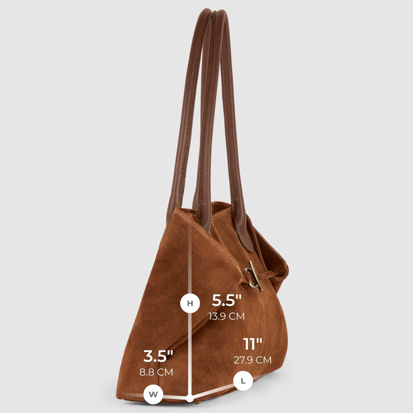 Italian Genuine Suede Tote Bag 242235 - TAKEASY - Flyclothing LLC