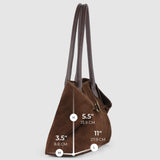 Italian Genuine Suede Tote Bag 242235 - TAKEASY - Flyclothing LLC