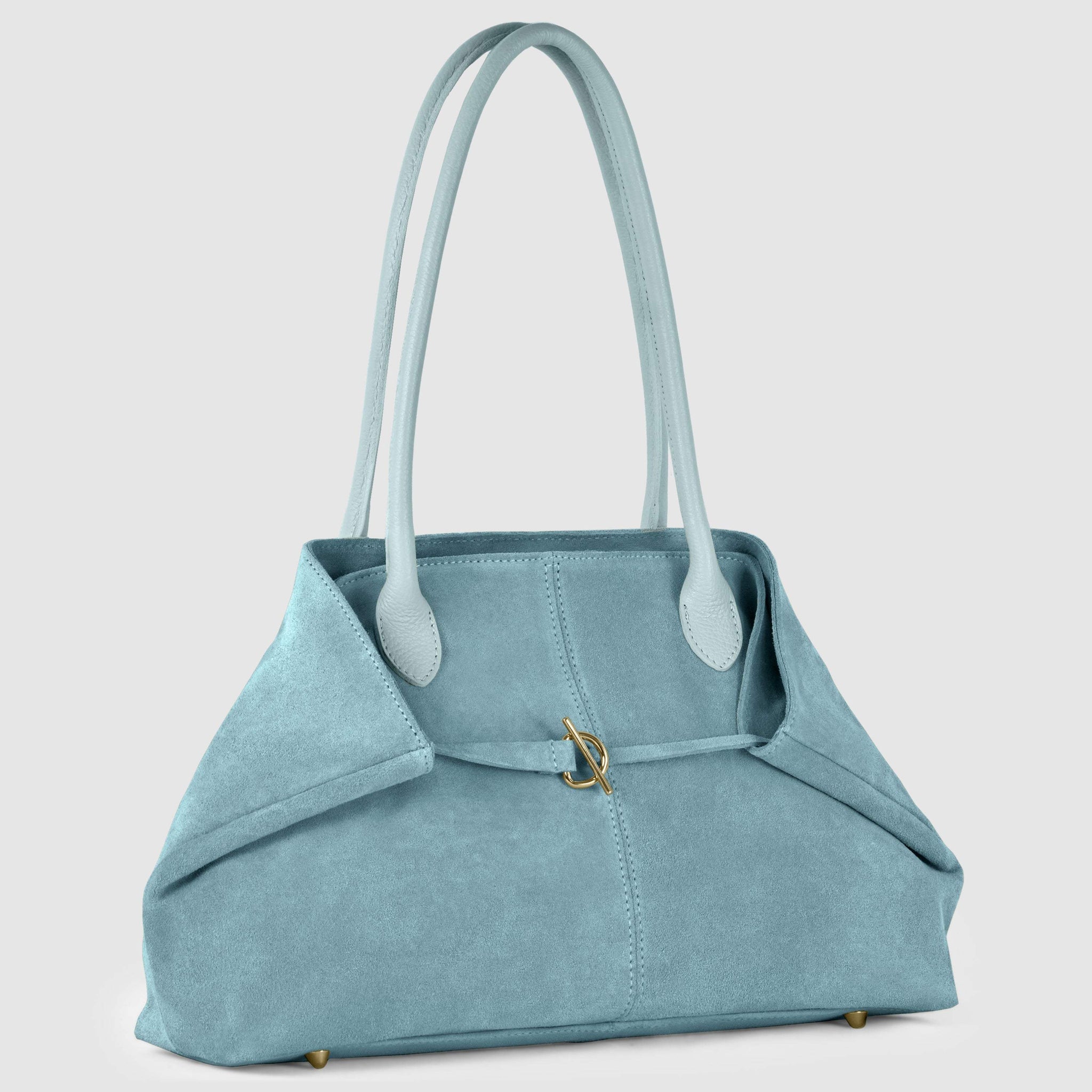 Italian Genuine Suede Tote Bag 242235 - TAKEASY - Flyclothing LLC