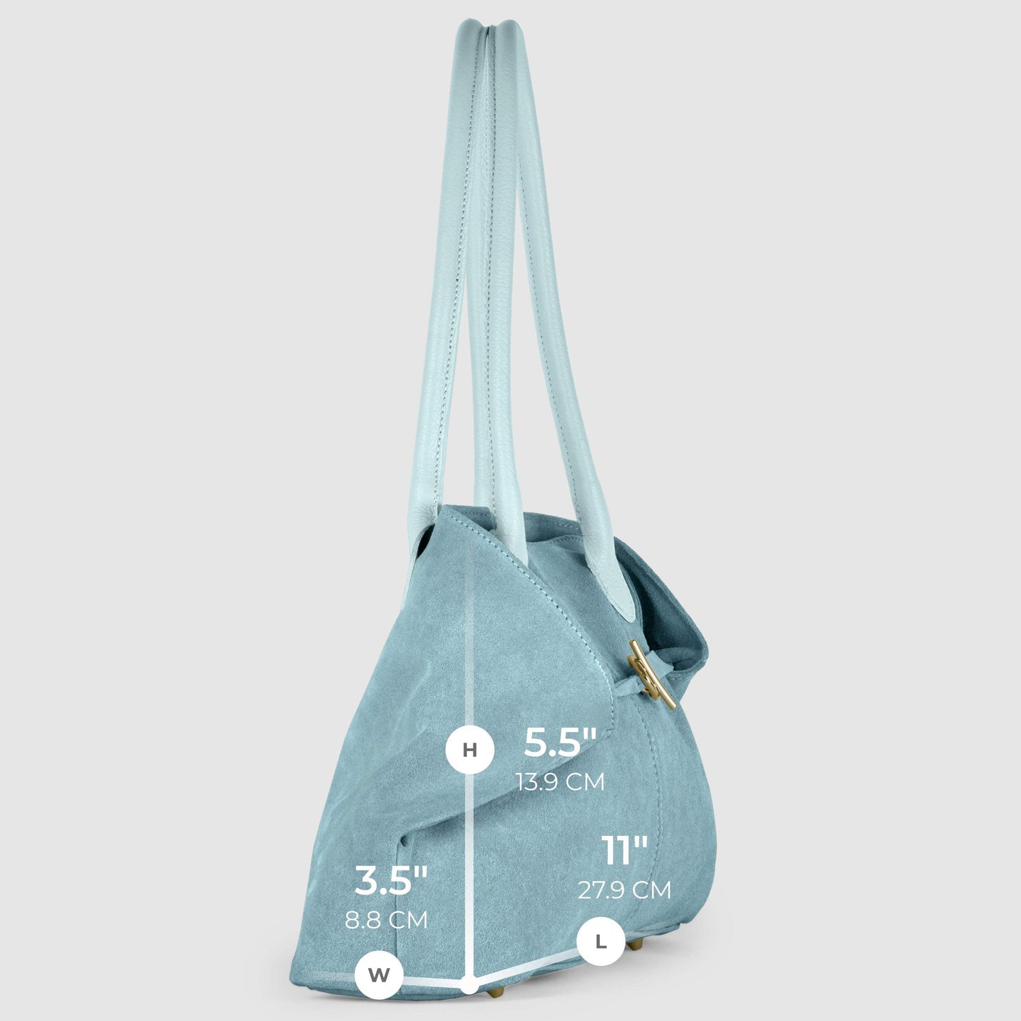 Italian Genuine Suede Tote Bag 242235 - TAKEASY - Flyclothing LLC