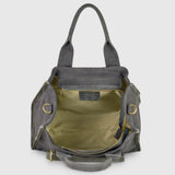 Suede Leather Tote Bag - TAKEASY - Flyclothing LLC