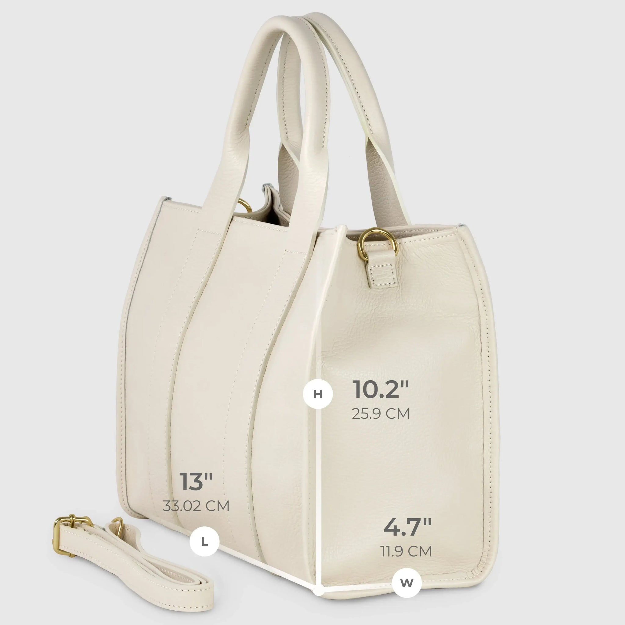 Italian Genuine Calf Leather Tote Bag 282611 - TAKEASY - Flyclothing LLC