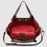 Italian Genuine Suede Tote Bag 292730 - TAKEASY - Flyclothing LLC