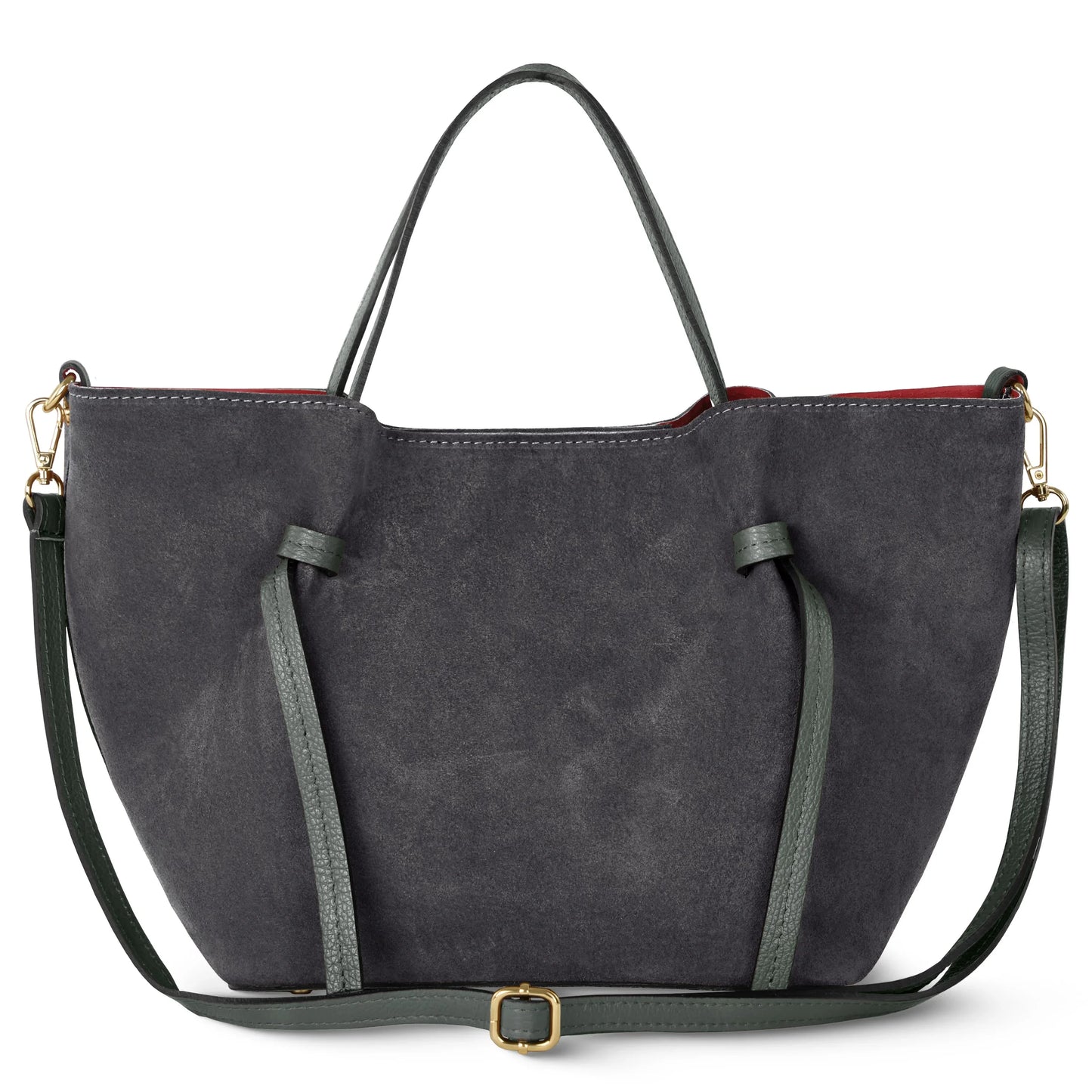 Italian Genuine Suede Tote Bag 292730 - TAKEASY - Flyclothing LLC