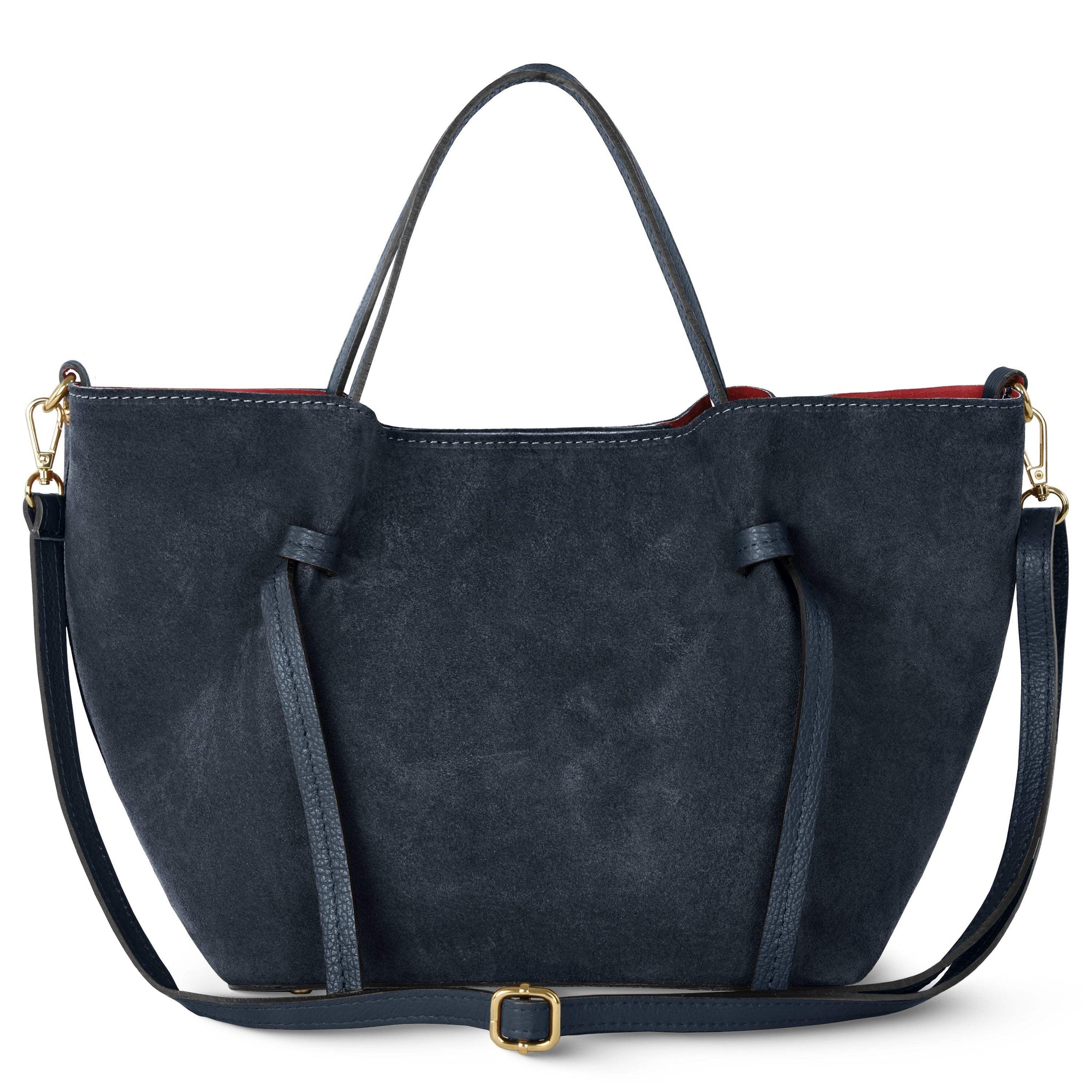 Italian Genuine Suede Tote Bag 292730 - TAKEASY - Flyclothing LLC